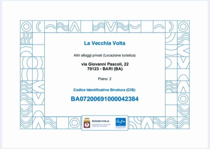 דירות בארי La Vecchia Volta מראה חיצוני תמונה